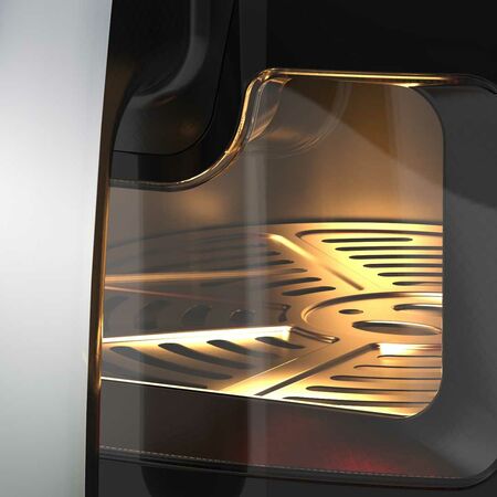 Freidora Electrica de Aire GD480 control tctil y display digital 1300 W. 6 litros