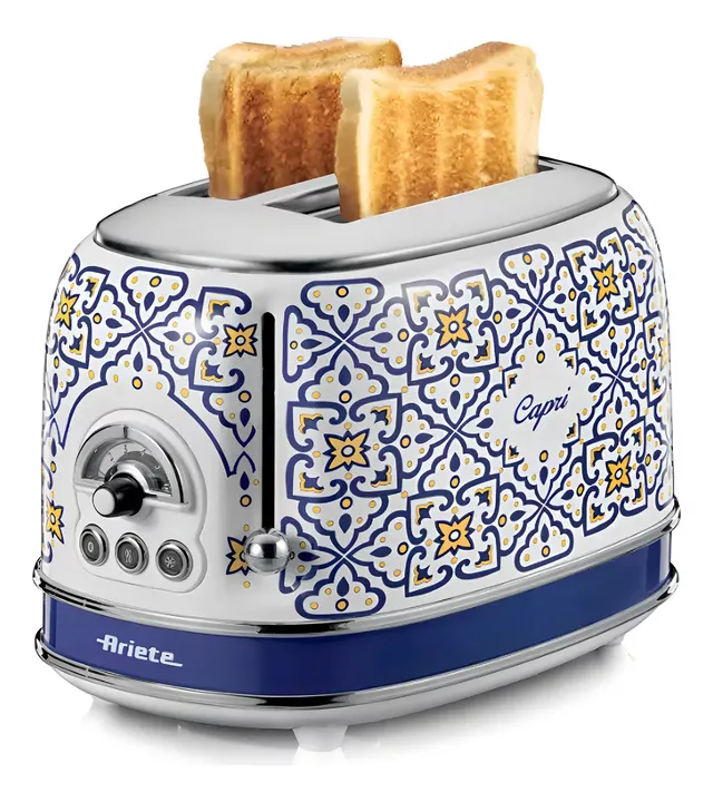 Tostadora Eléctrica Ariete Vintage Capri 2 Ranuras - Vista 2