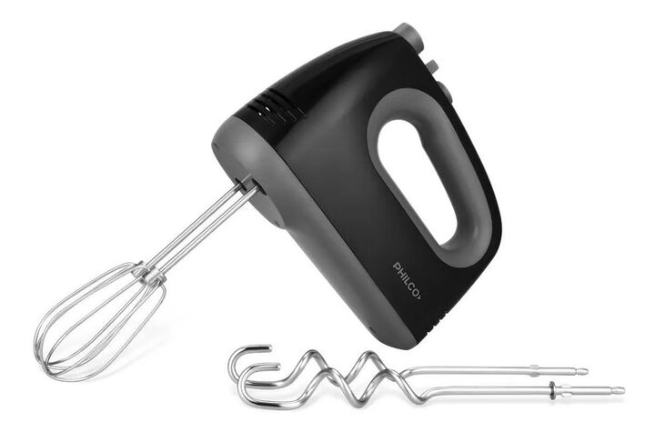 Batidora De Mano Philco Bm8738pp 5 Vel + Turbo Negro - Vista 1