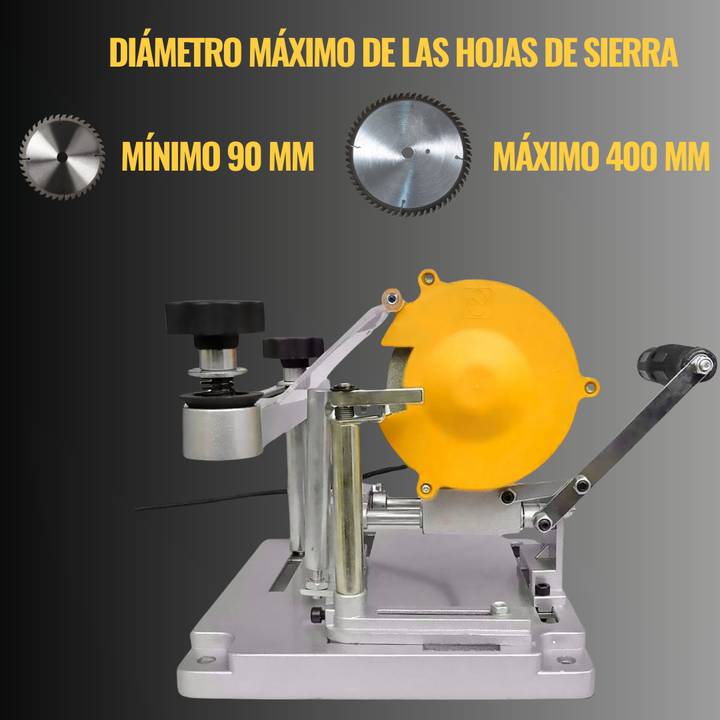 Afilador De Hojas De Sierra Ingletadora 110w 90-400mm Konan - Vista 7