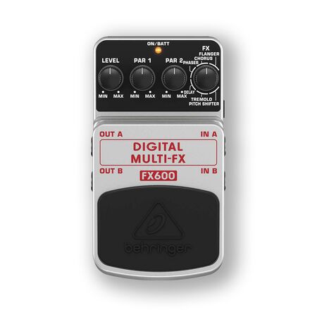 PEDAL DE EFECTOS BERINGER FX600 GRIS