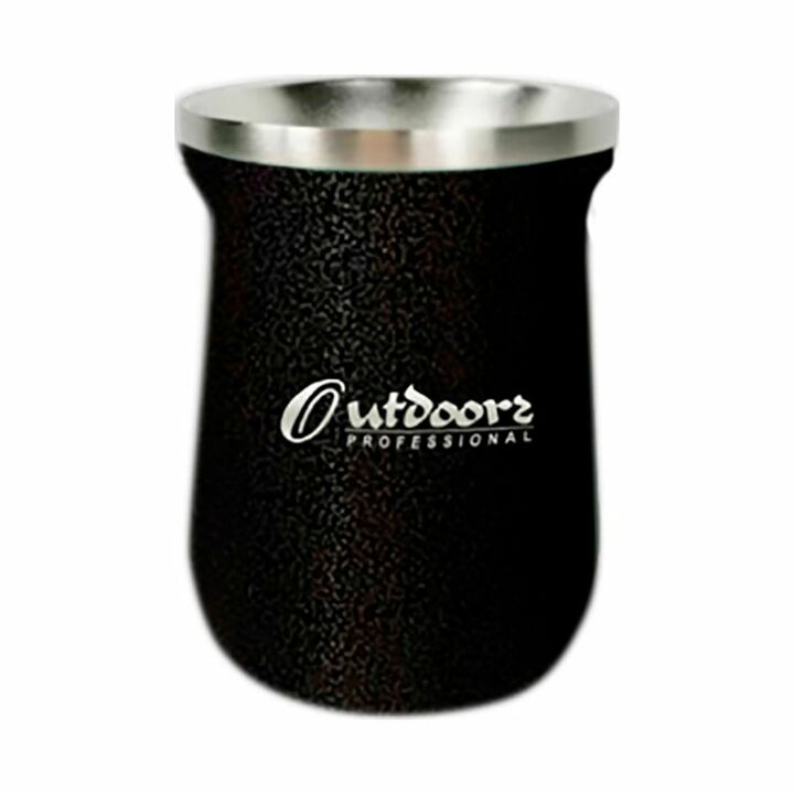 Mate Acero Inoxidable 236ml Outdoors Negro - Vista 1