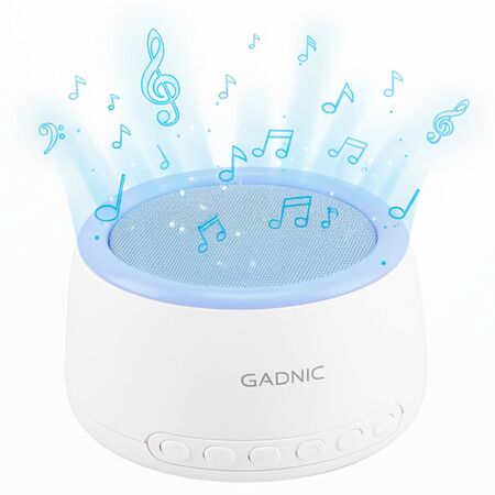 Maquina De Ruido Blanco Gadnic FR5 Bluetooth 32 Sonidos Para Dormir