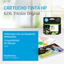 Cartucho De Tinta Hp 62xl Tricolor Original Para Hp Officejet - Miniatura 2