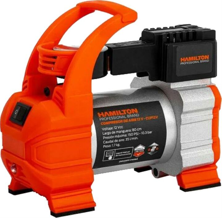 Compresor Portatil Hamilton Cup12V - Vista principal