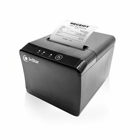 Impresora Termica 3nstar LAN+USB 80mm Negro