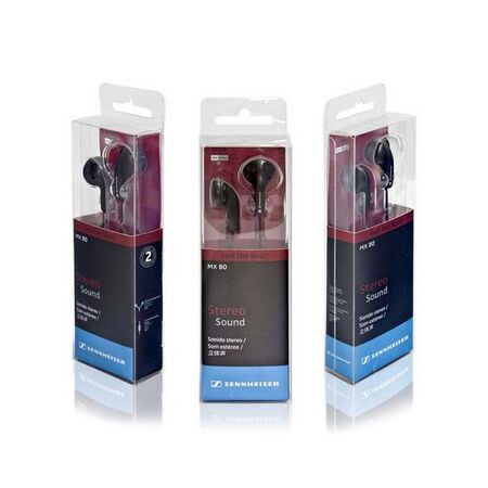 AURICULAR IN EAR SENHEISER MX80 NEGRO
