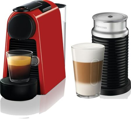 Cafetera Nespresso Essenza Mini Red Bundle A3Kd30-Ar-Rene2