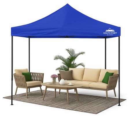 Gazebo Gadnic 3X3M-NR Plegable 3x3 Toldo Reforzado Estructura Metálica