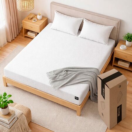 Colchón en Caja Rieti By Gadnic 2 Plazas 140x190 22 cm Memory Foam