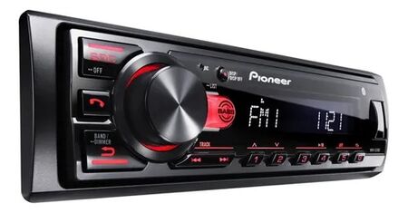 Estereo Pioneer Mvh-s235bt Bluetooth Usb Negro 50w
