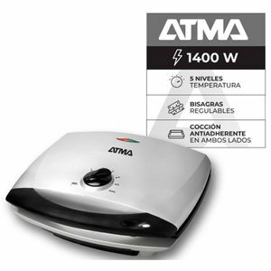PARRILLA ELECTRICA ATMA PG4720 C DOBLE TAPA - 4600160