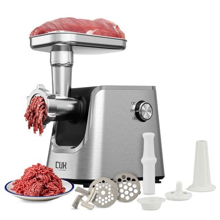 Picadora de Carne Eléctrica Cuk By Gadnic Titanium Potencia 6001800W 