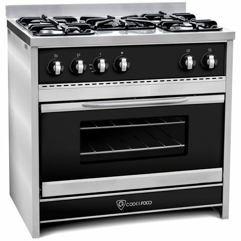 Cocina TST Chiara Negra 90cm - Vista 1
