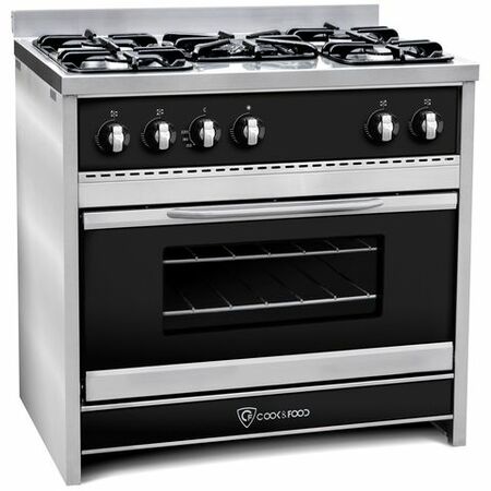 Cocina TST Chiara Negra 90cm