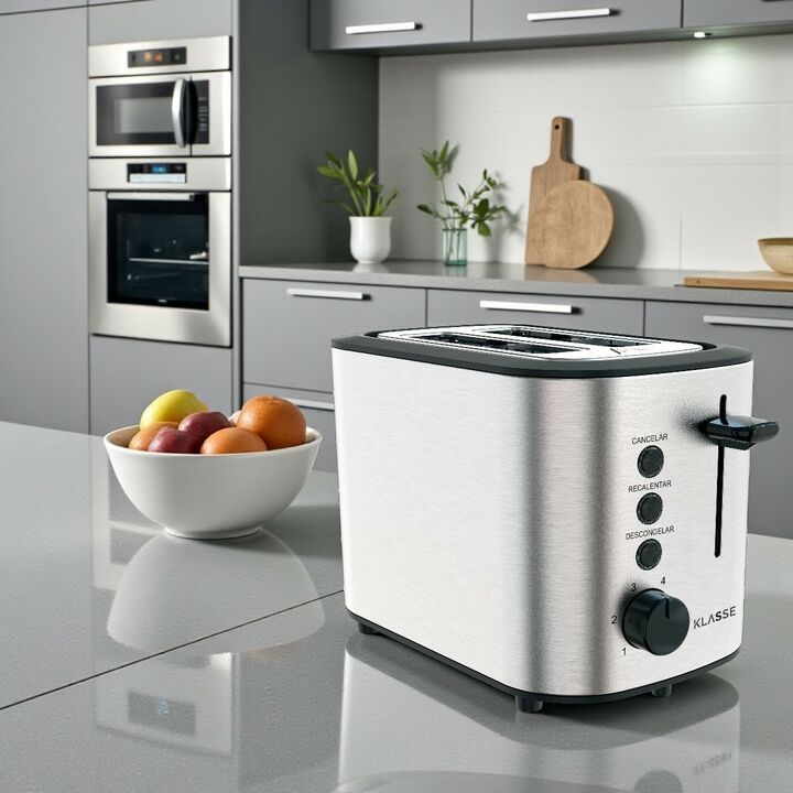Tostadora Klasse acero inoxidable (KS8002) - Vista 4