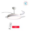 Ventilador De Techo Liliana Vthb603r 4 Aspas Retractiles - Miniatura 2