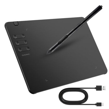 Tableta Gráfica Gadnic con Bolígrafo