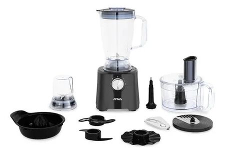 Multiprocesadora Atma 9 en 1 con jarra licuadora picadora LP8426NAP 600w Negra