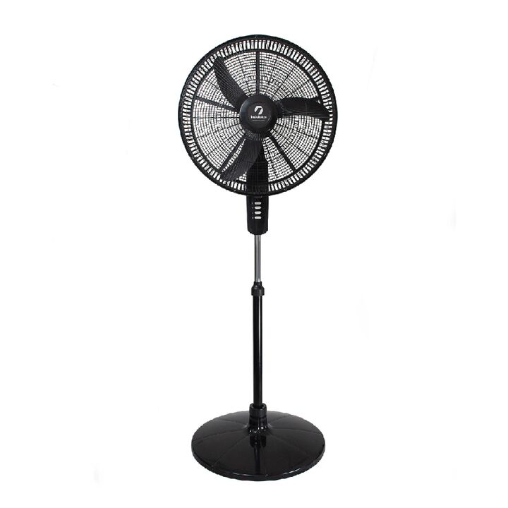 VENTILADOR DE PIE INDELPLAS IVP20 - 20", 3 ASPAS, 3 VELOC/C/BOTONERA (05.01.03.02) - Vista 1