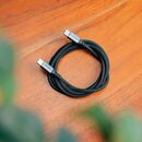 Cable 60w de Carga y Sincronizacion USB C to USB C 120cm negro - Miniatura 8