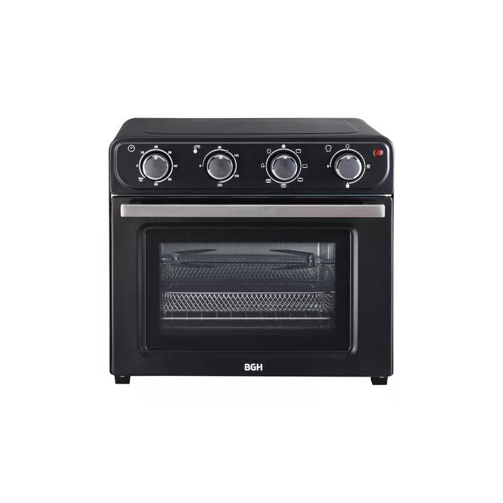 HORNO ELECTRICO AIR FRYER BGH BHE30FN24T - NEGRO, 30LTS, 1600W - Vista 1