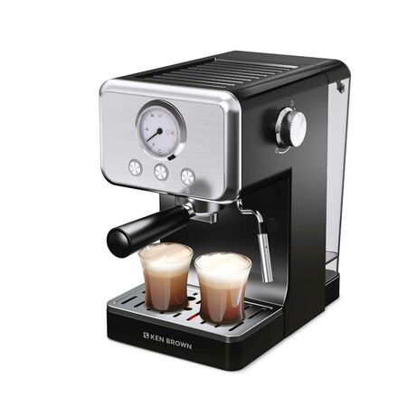 CAFETERA ESPRESSO DIGITAL KEN BROWN 1050W CM-202