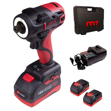 Atornillador De Impacto Inalámbrico Mighty Seven Ds/201a 18v