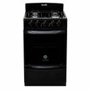 Cocina Escorial PALACE CRISTAL BLACK Gas Envasado Luz Encendido - Miniatura 1