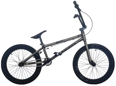 Bicicleta Raleigh Jump BMX - Freestyle - Rodado 20 - Gris-Negro.
