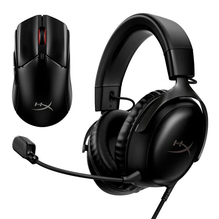 Combo Auricular Hyperx Cloud Iii Mouse Pulsefire Haste 2 - Vista principal