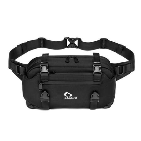 Riñonera Táctica Ideal Para Moto Bici Cucyma CB-Z2206 Impermeable Múltiples Enganches