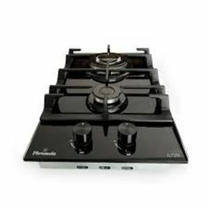 ANAFE FLORENCIA 6729 2 HORNALLAS GAS ENCIMERA DE VIDRIO REJ.FUND. - 4608247