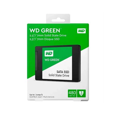 Disco de Estado Solido 480GB Western Digital Green 2.5 545MBS