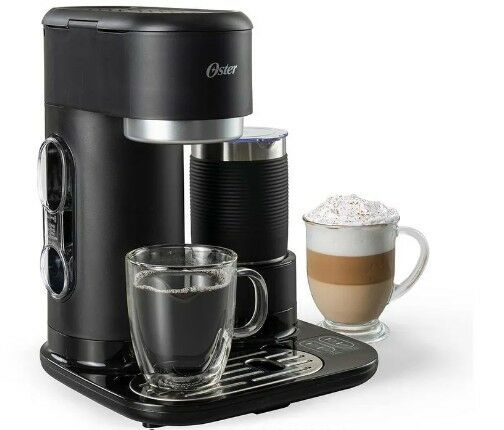 CAFETERA LATTE OSTER CON ESPUMADOR DC02B 4 EN 1 - Vista principal