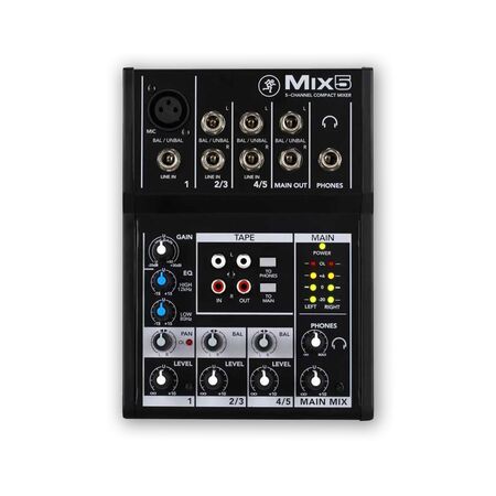 MIXER MACKIE Mix5 Negro
