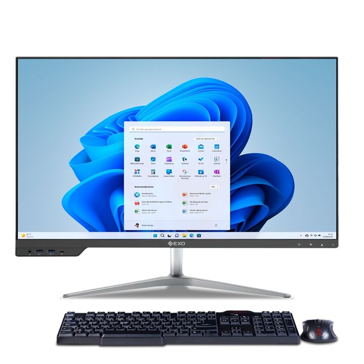 All In One Exo Style X6-5285 Intel i5 12va Ram 8gb Ssd 480gb W11 Color negro - Vista 4