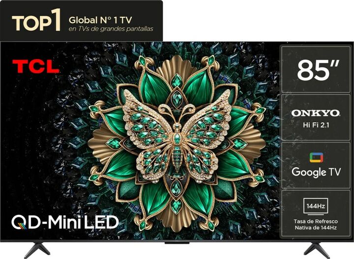 Smart Tv Mini Led Tcl 85 Pulgadas 4K 85C6K Go - Vista principal
