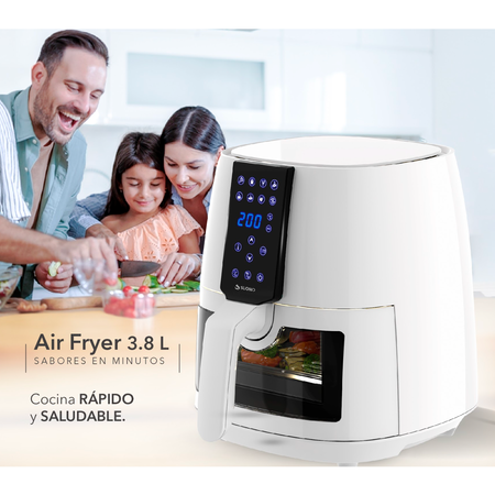Freidora De Aire Suono Led Digital Air Fryer 3.8 L 1450 W