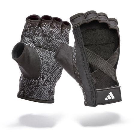 Guantes de Entrenamiento Mujer Negro Adidas Fitness