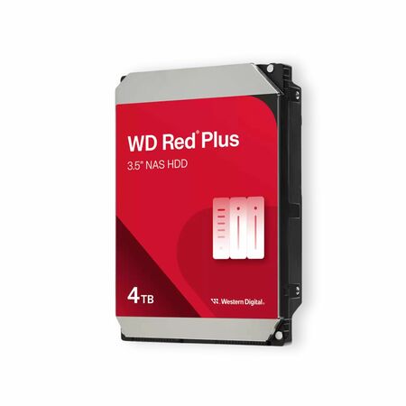 Disco Rigido Western Digital Red Plus NAS de 3.5 pulgadas 4 TB WD40EFZZ