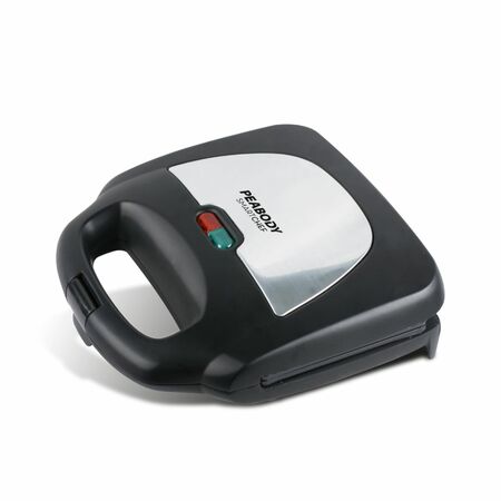 Sandwichera Eléctrica Antiadherente Peabody Pe-s6191 Color Negro