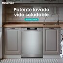 Lavavajillas Hisense HS642D90X 14 Cubiertos Inox - Miniatura 10