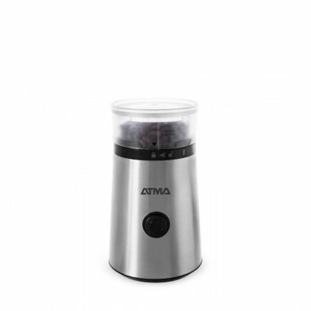 Molinillo Electrico de Cafe Atma MC8141P  Acero Inoxidable 60g 150W
