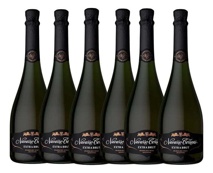 Espumante Navarro Correas Sparkling Extra Brut - Pack x 6 - Vista 2
