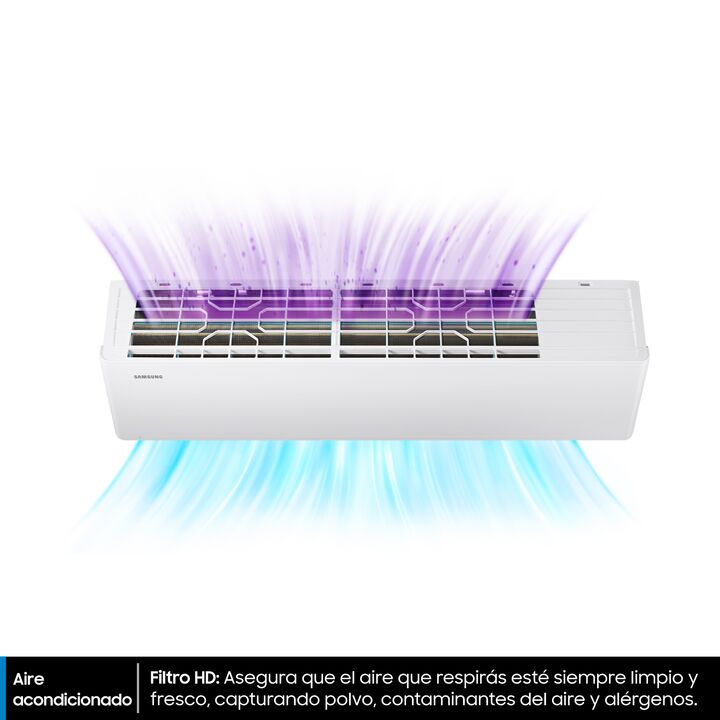 Aire Acondicionado SAMSUNG 6150W FC INVERTER Eficiencia A - Vista 6