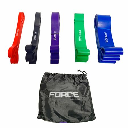 Bandas Elásticas Gadnic Isométricas Fitness Kit x5