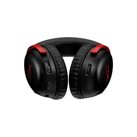 AURICULAR GAMER HYPERX CLOUD III WIRELESS BLACK/RED (77Z46AA)