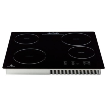 ANAFE VITROCERÁMICO KANJI EMPOTRABLE BLACK EH4GL001 4 HORNALLAS