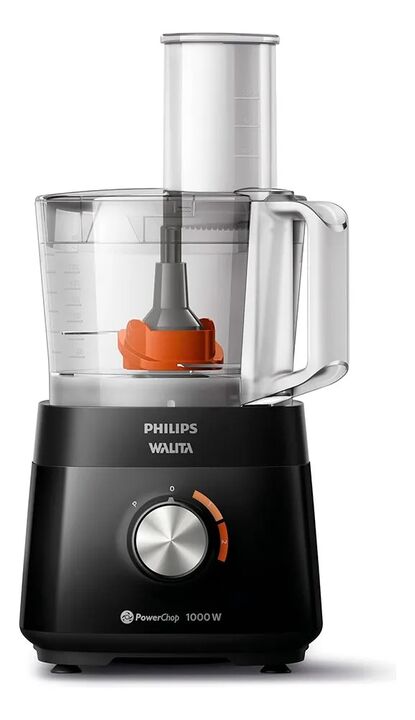 Procesadora De Alimentos Philips Hr7304/90 1000w 1.5l 6 Acces Negro - Vista 8